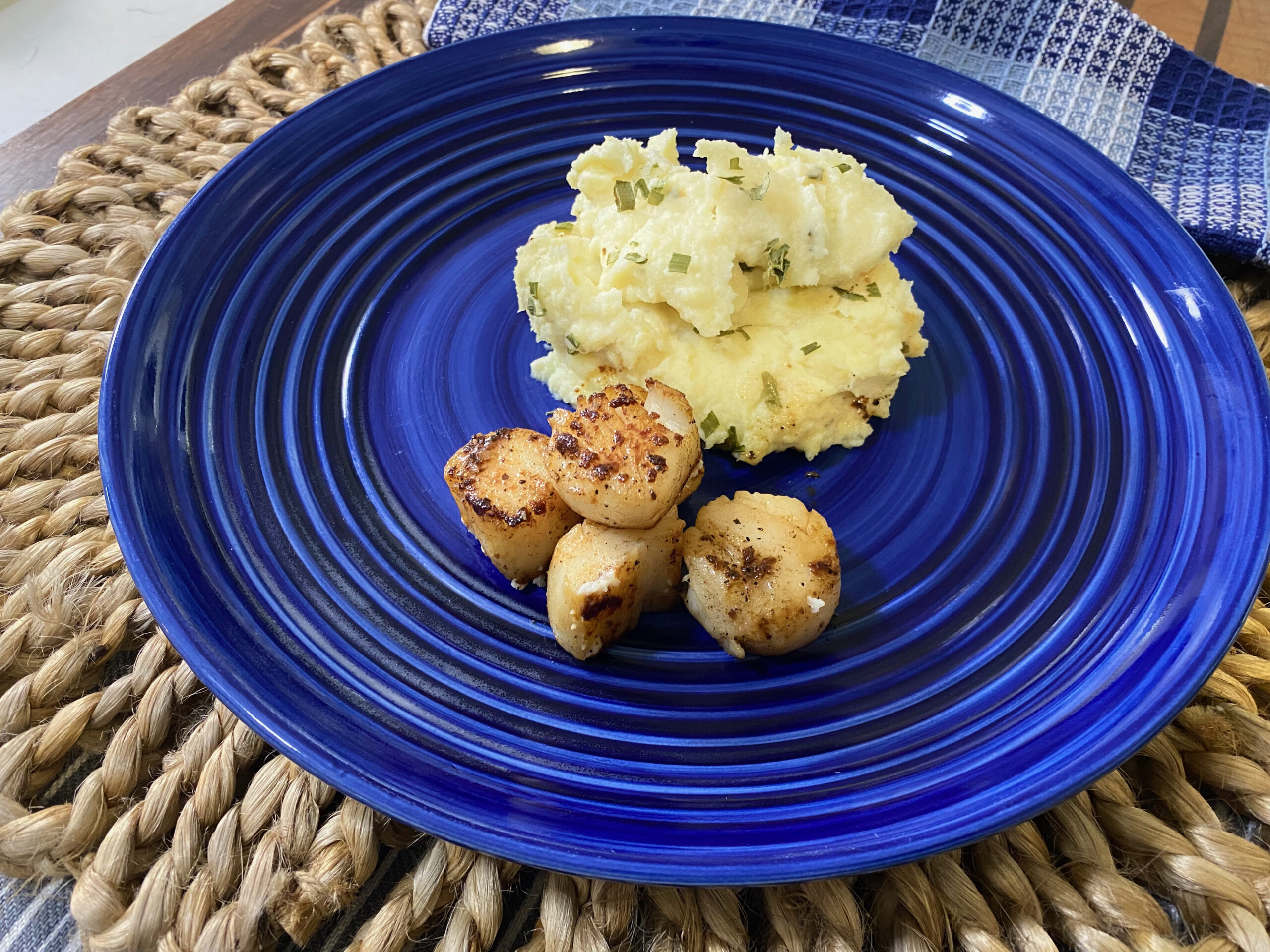 Pan Seared Scallops