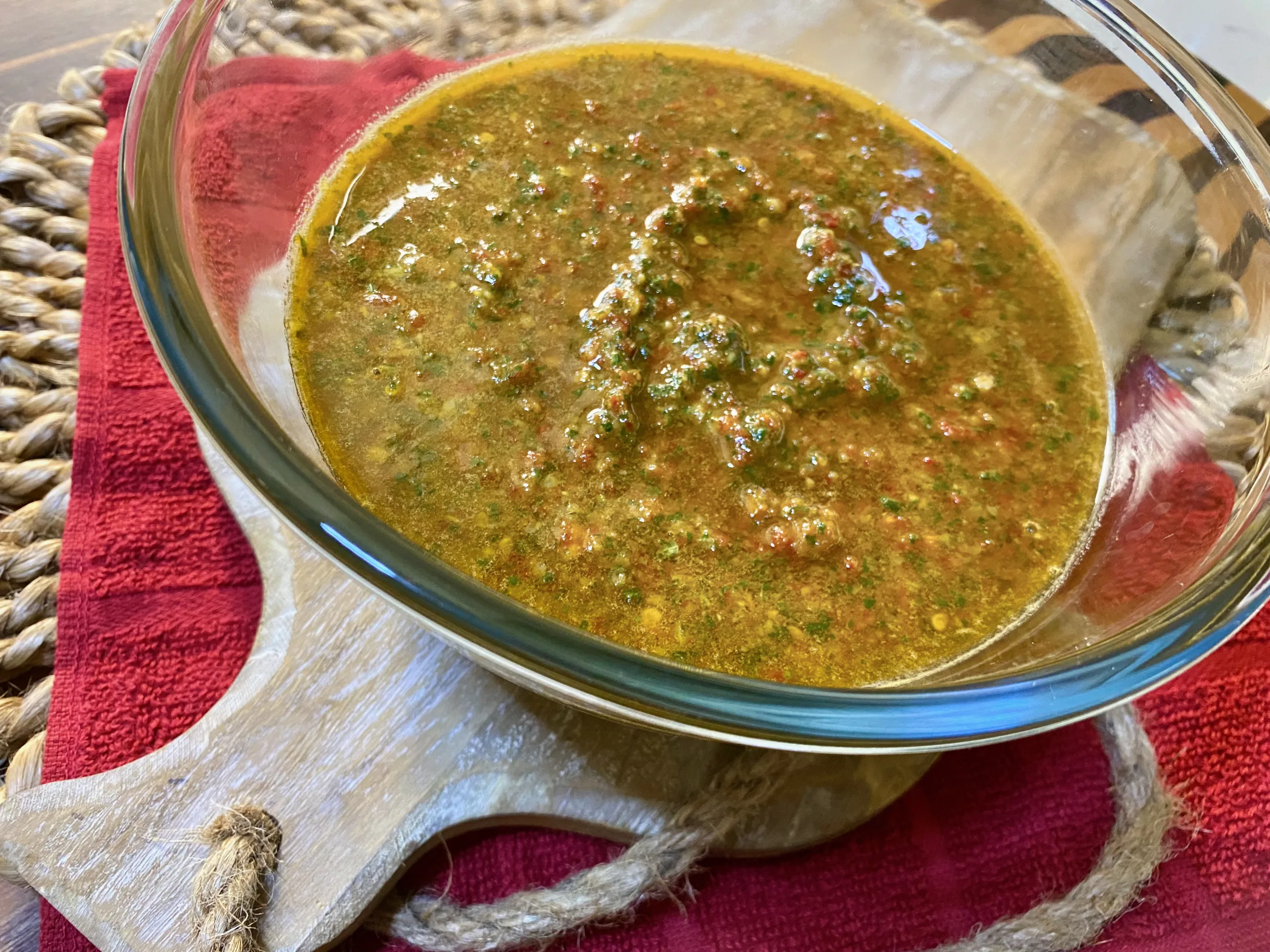 Basil and Sun-dried Tomato Pesto Image