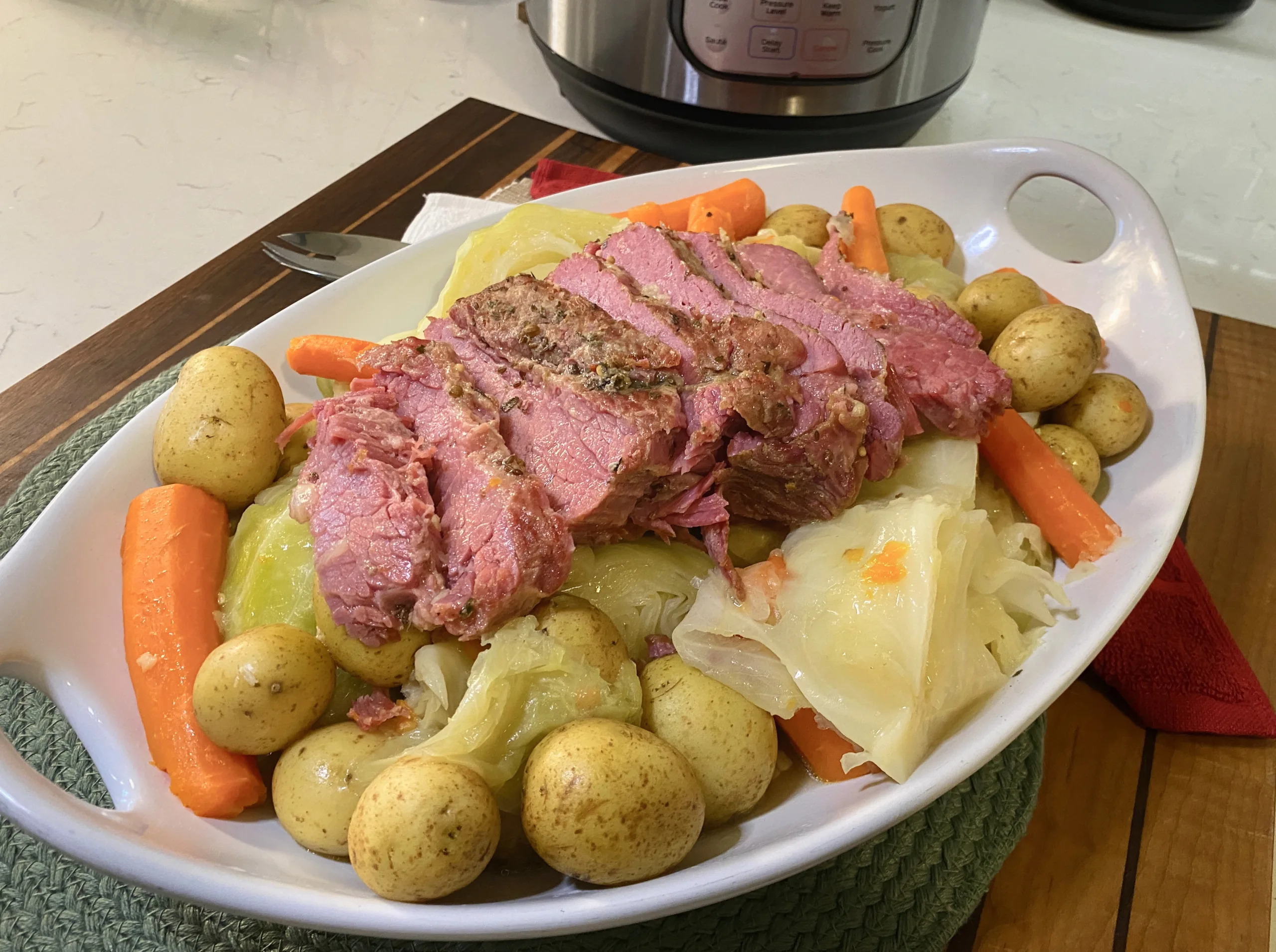 Instant Pot Corned Beef and Cabbage Image