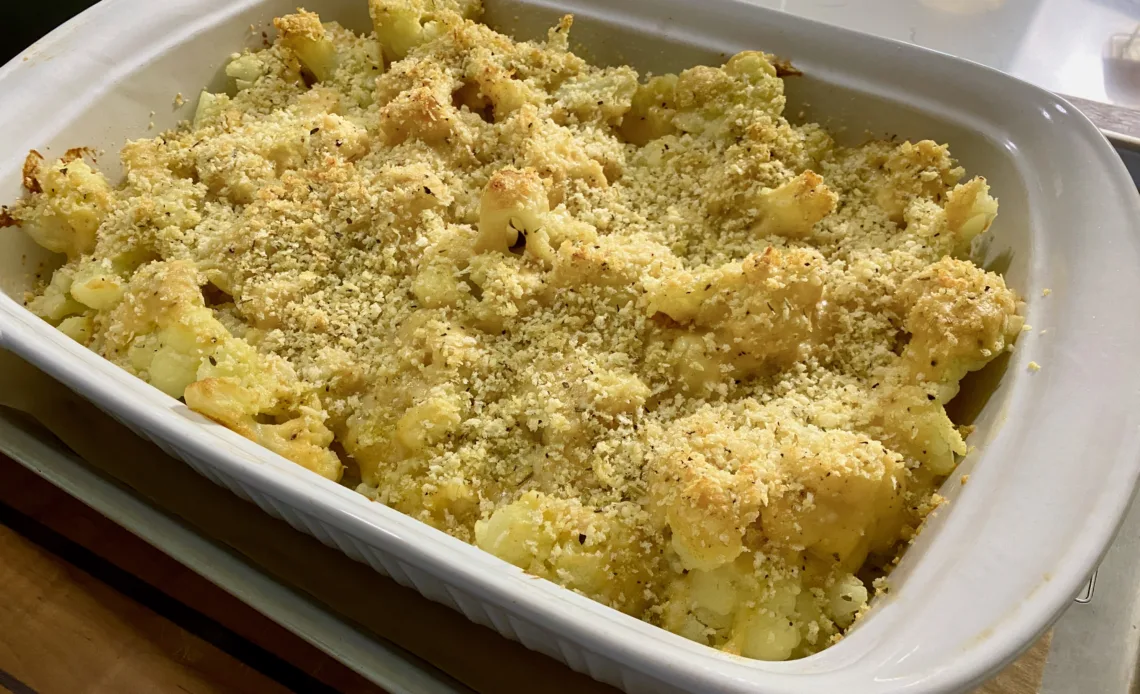 Cheesy Cauliflower Casserole Image