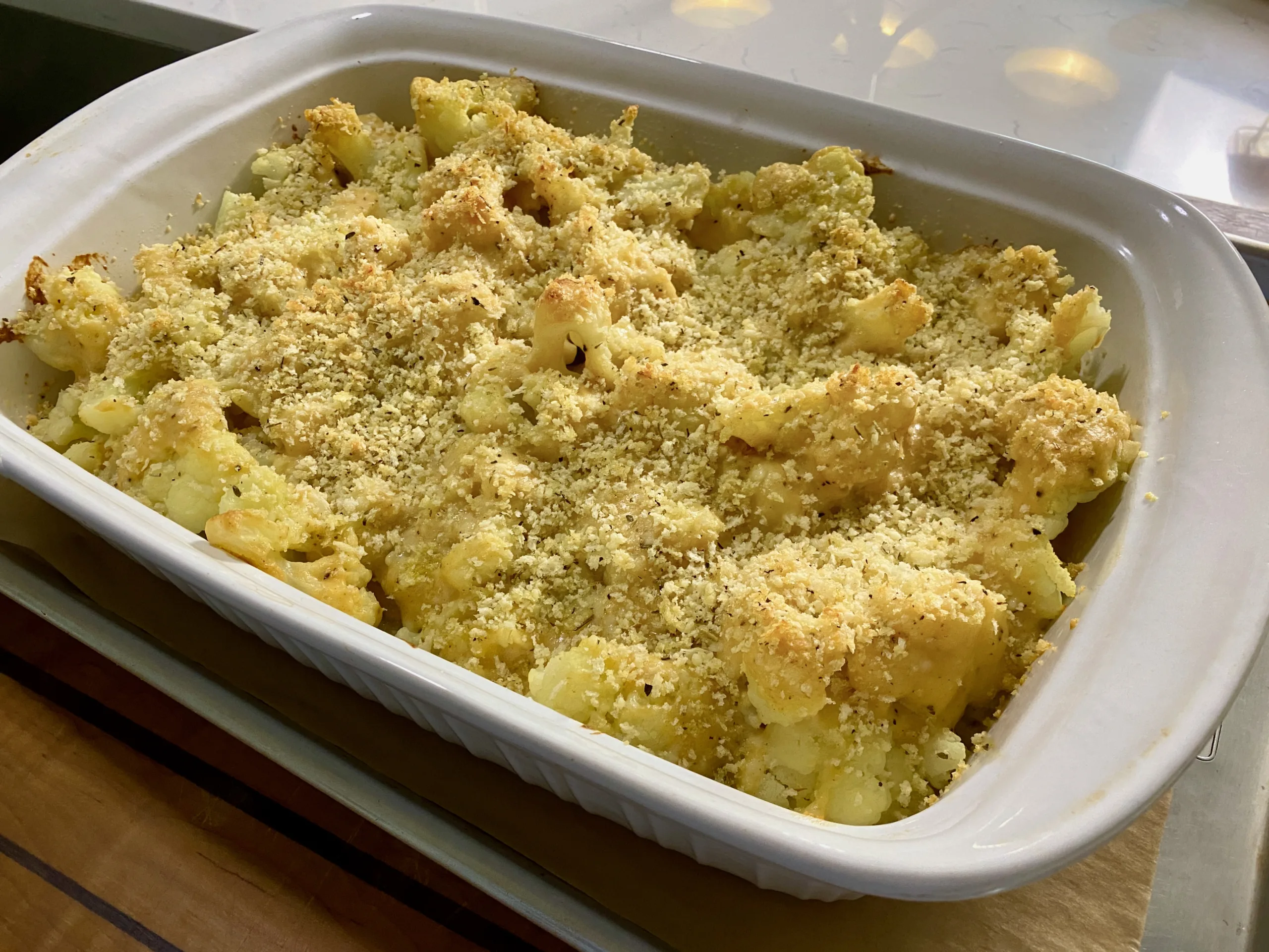 Cheesy Cauliflower Casserole Image