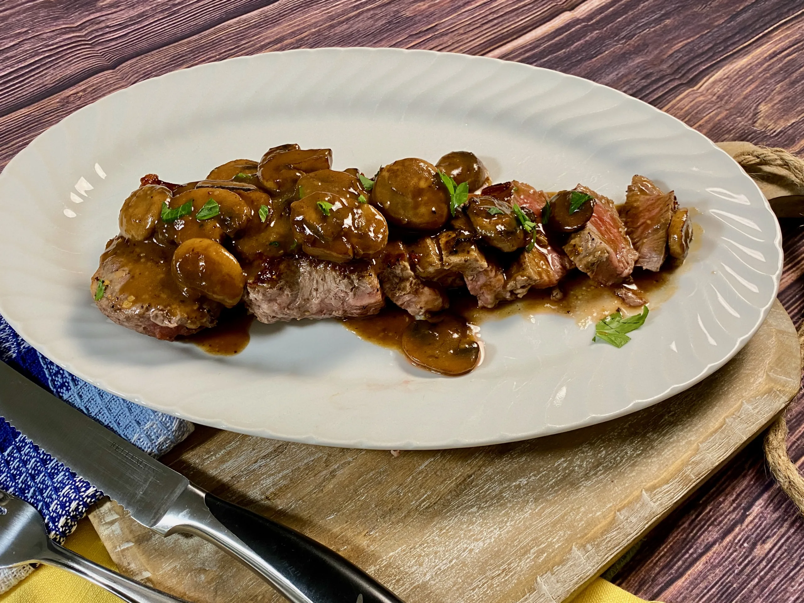 Steak Marsala Image