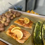 Salmon Sheet Pan Meal image