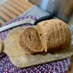 Bread Machine Honey Wheat Cherry Walnut Bread Image