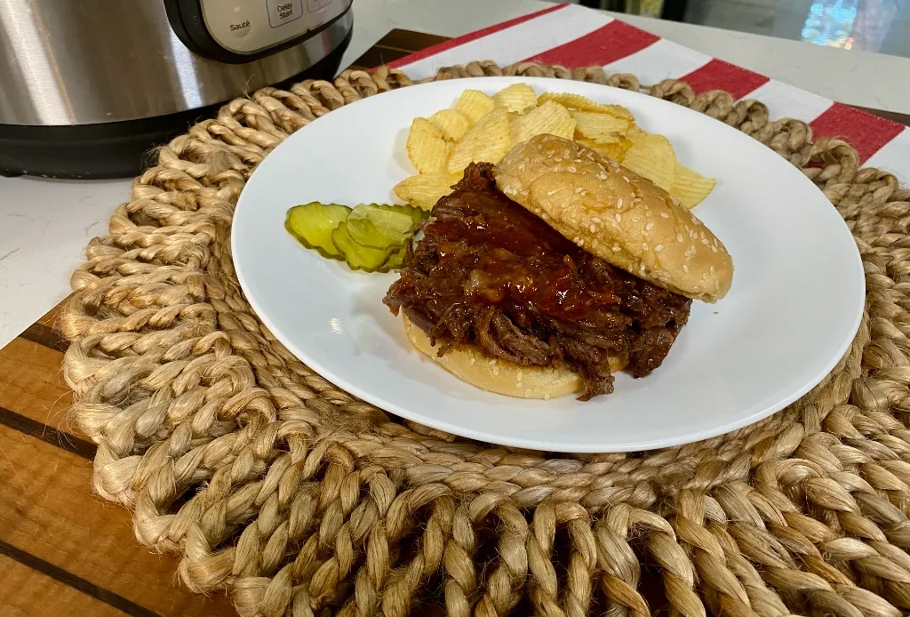 Instant Pot BBQ Beef Sandwiches Image