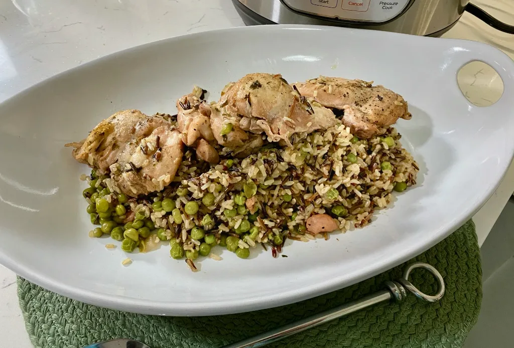 Instant Pot Chicken and Wild Rice Image