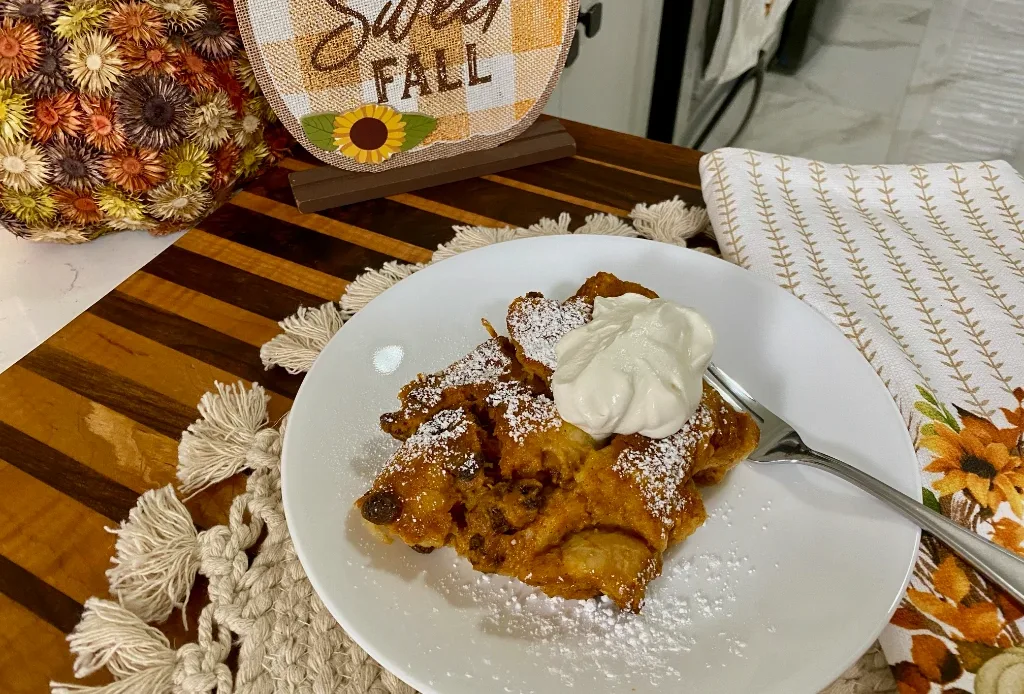 Pumpkin Bread Pudding Image