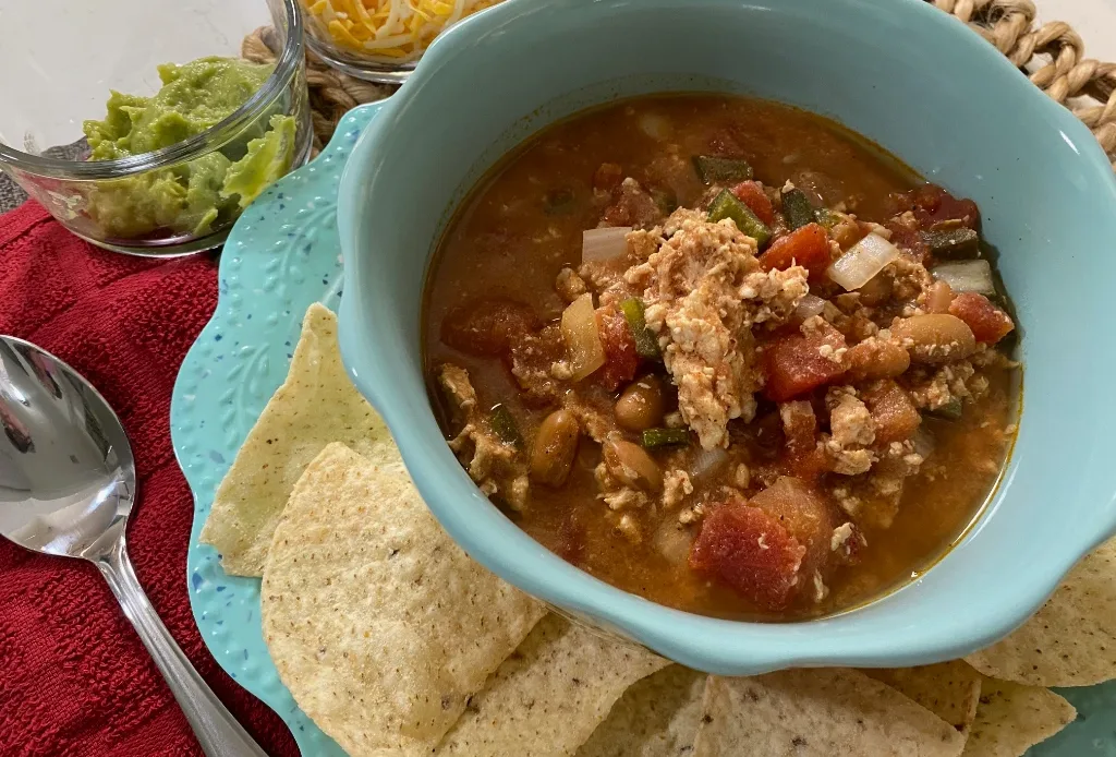 Slow Cooker Chicken Chili Image