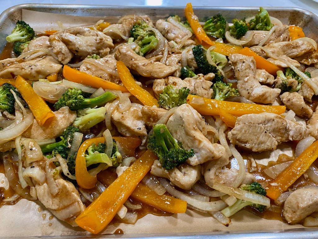 Sheet Pan Chicken Teriyaki Web Image