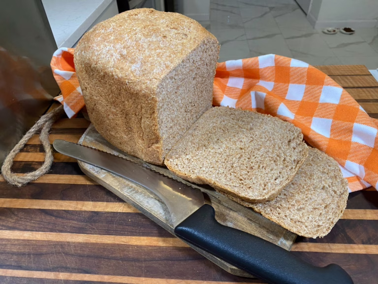 Whole Wheat Bread in Bread Machine Web Image