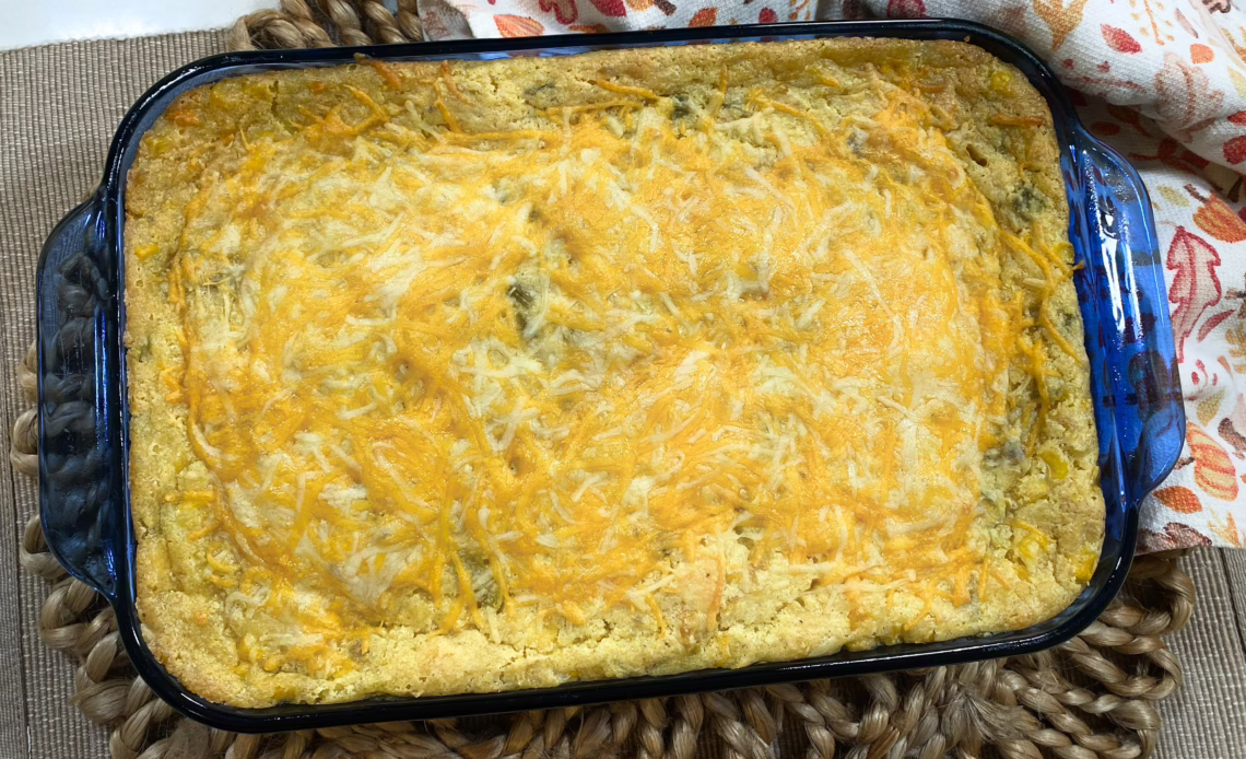 Dr. J's Kitchen Corn Casserole Web Image